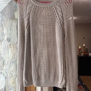 Kenar Women's Cable Knit Sweater - cream